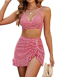 Blooming Jelly Women's High Waisted Bikini Sets
