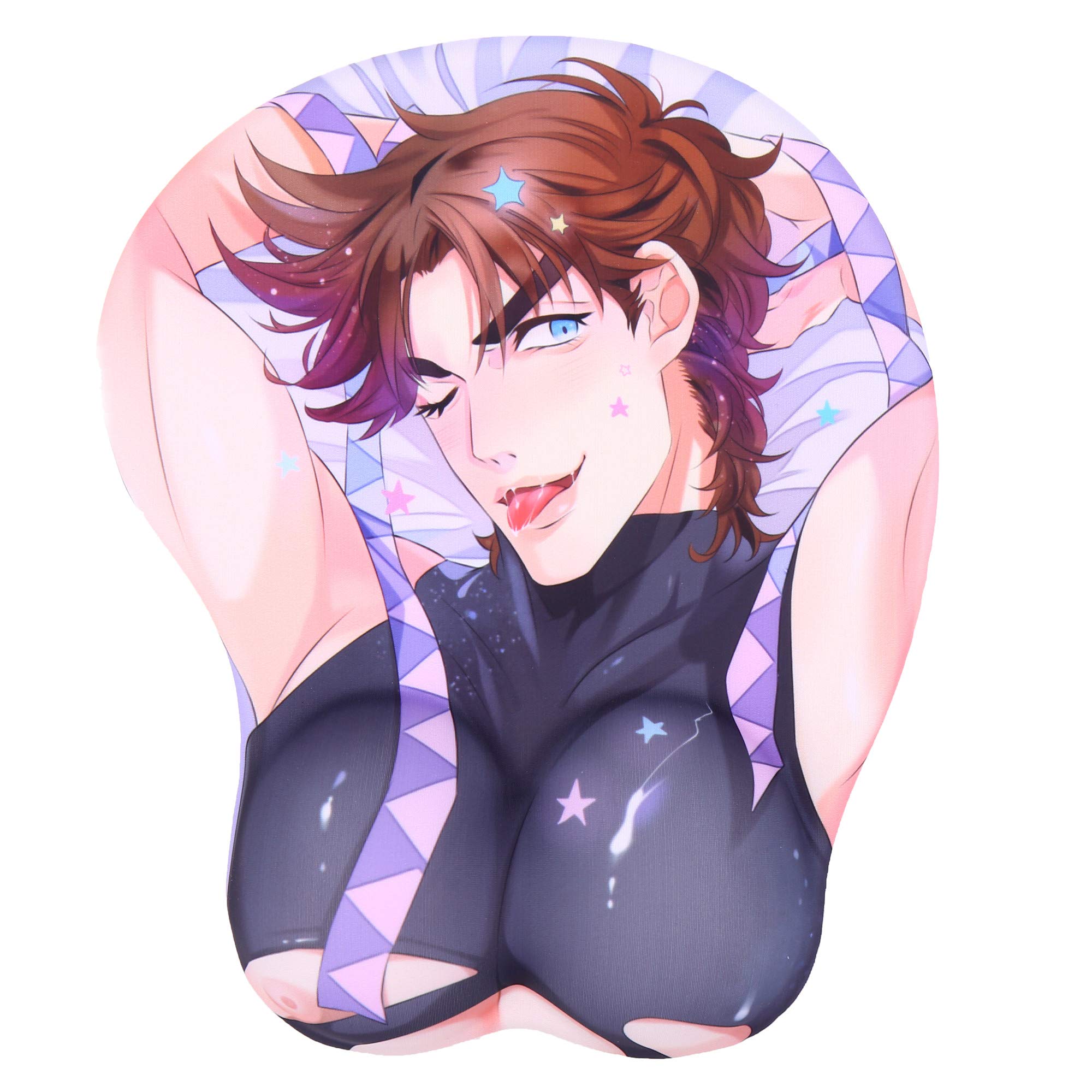 JoJo's Bizarre Adventure 3D Mousepads Anime Mouse Pads with Wrist Rest 2Way Skin (MP-JOJO B-UK-F)