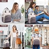LOVEVOOK 17 Inch Laptop Backpack USB Port Anti Theft Water Resistant Large 31L view 5