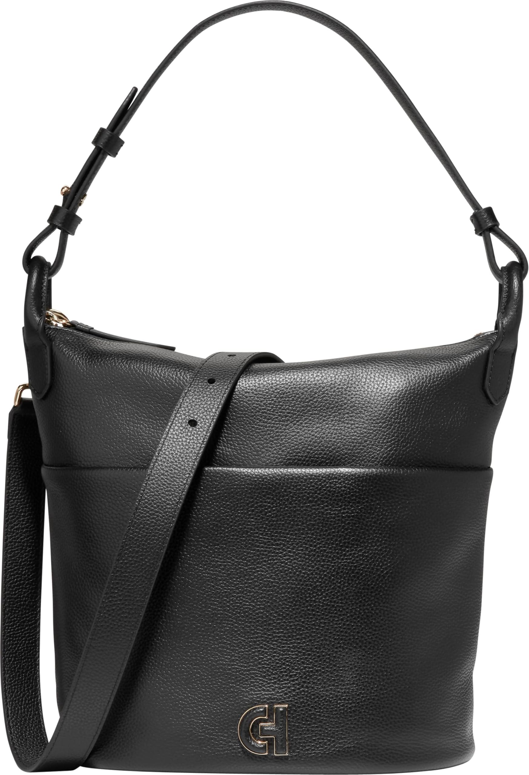Mua Cole Haan エッセンシャルソフトバケットバッグ, ブラック 