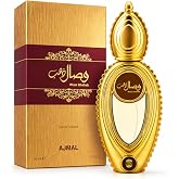 Ajmal Wisal Dhahab Eau de Parfum Unisex, 1.7 oz &ndash; Fruity Woody Scent | Unisex EDP with apple, peach, pear, citrus, florals, sandalwood, cedarwood, patchouli and musk. Crafted in Dubai.