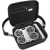 Skyreat Neo 2 Case, Portable PU Leather Small Shoulder Bag for DJI Neo 2 Drone and Batteries Accessories