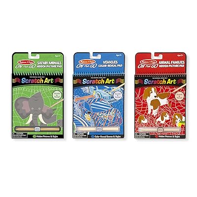 Safari Animals Melissa And Doug Scratch Art Pad Buy Melissa Doug