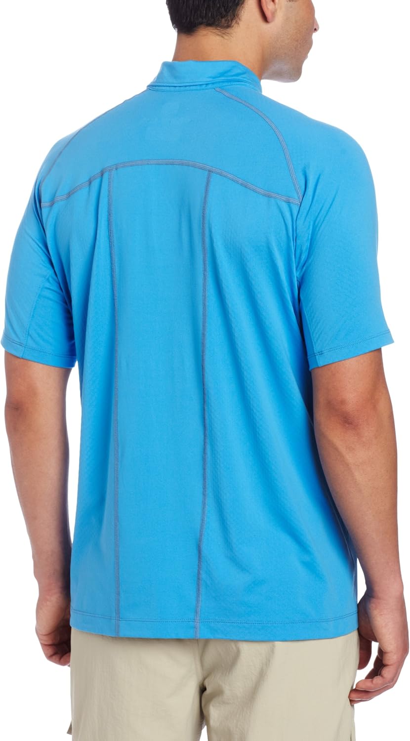 OmniFreeze ZERO Columbia Mens Freeze Degree Short Sleeve Polo Men Polo