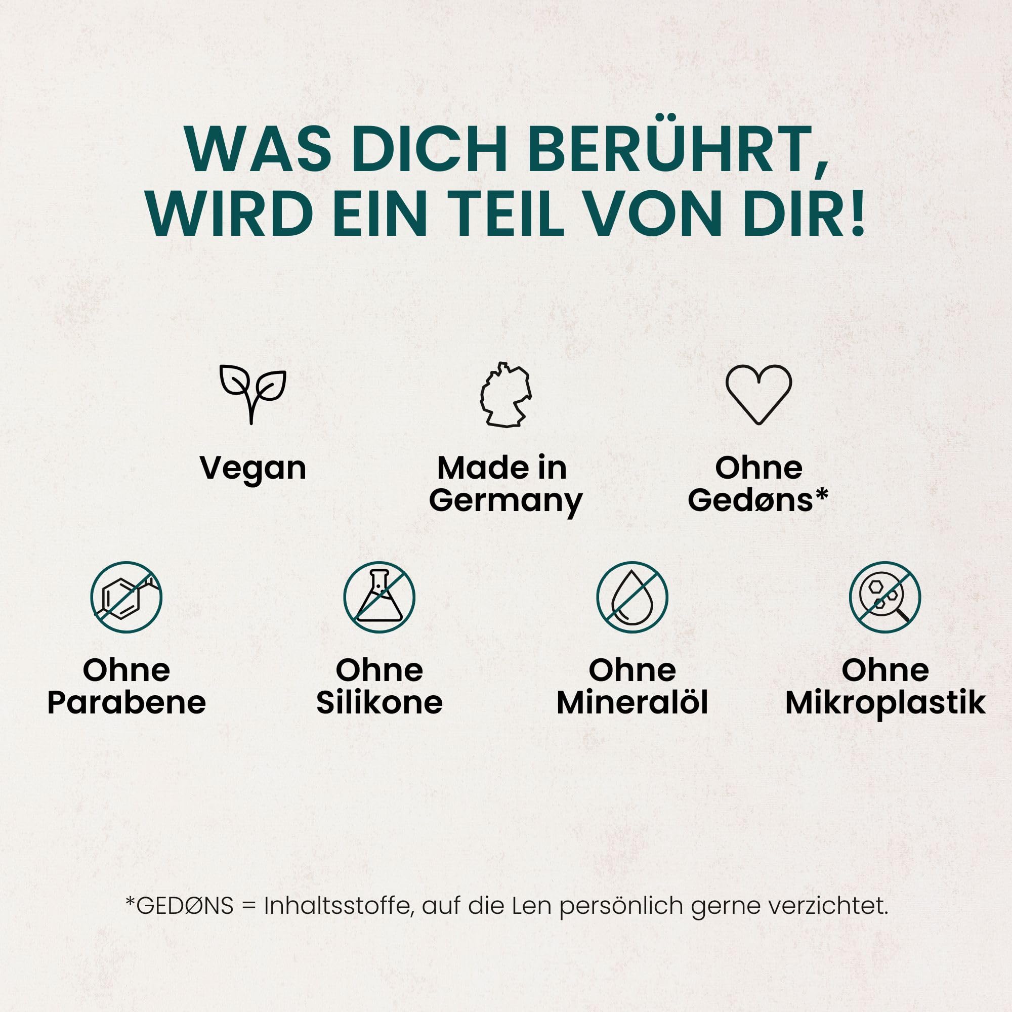 Jean & Len Anti-Schuppen Shampoo Thymian & Minze, vegane Pflegeformel, mit Piroctone Olamine, gegen Schuppen, für die tägliche Haarwäsche geeignet, ohne Parabene & Silikone, vegan, 300 ml 7
