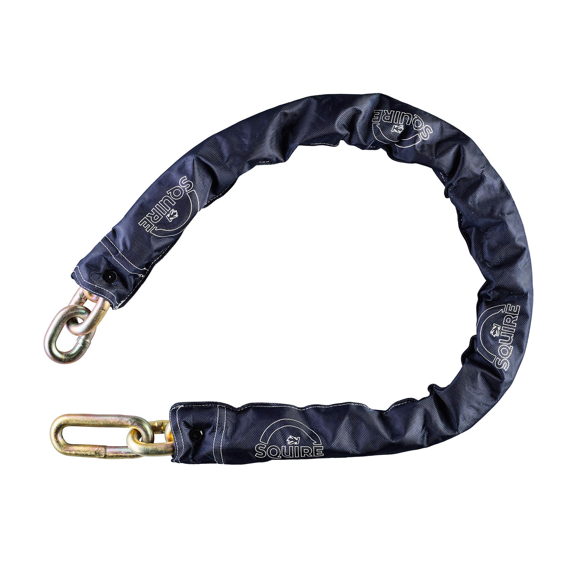 Henry Squire High Security TC Hardened Alloy Steel Chain with Black Sleeve, 1500 mm (Length) x 16 mm Link (Diameter)