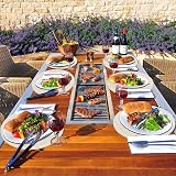 SHACOS Woven Round Placemats Set of 6 38 cm Heat Resistant Non-Slip view 7
