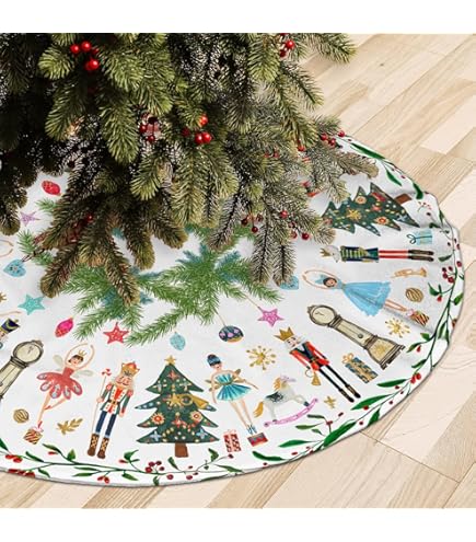 Artoid ode Rot BüffelKaro Kiefern Schneeflocken Weihnachten 36zoll