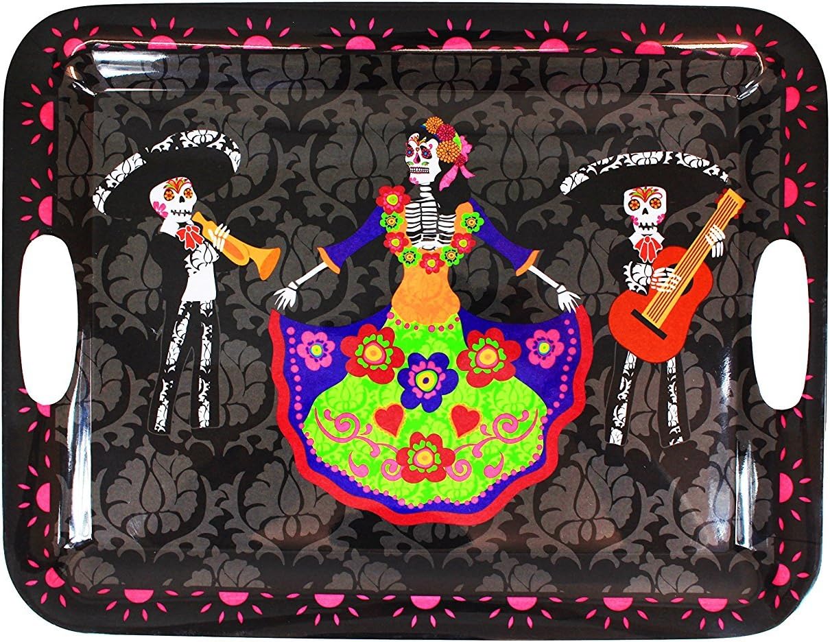Disney Coco Movie Sugar Skull Large Serving Tray