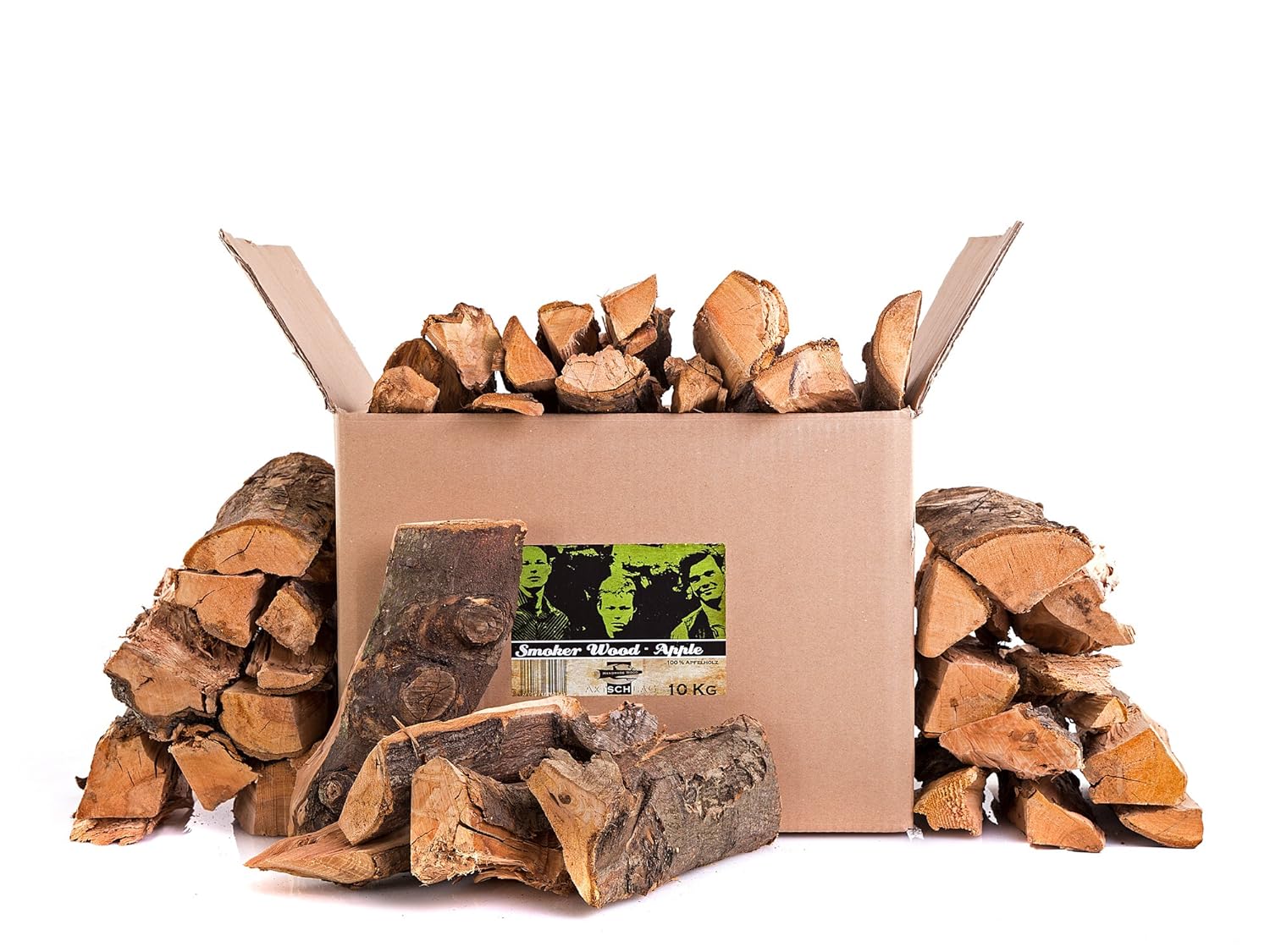 Trucioli Legno Per Affumicatura Axtschlag Devil Smoke - 1 Kg, Per Barbecue, Aroma Delizioso - Foto 5