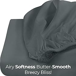 Utopia Bedding King Fitted Sheet - Bottom Sheet