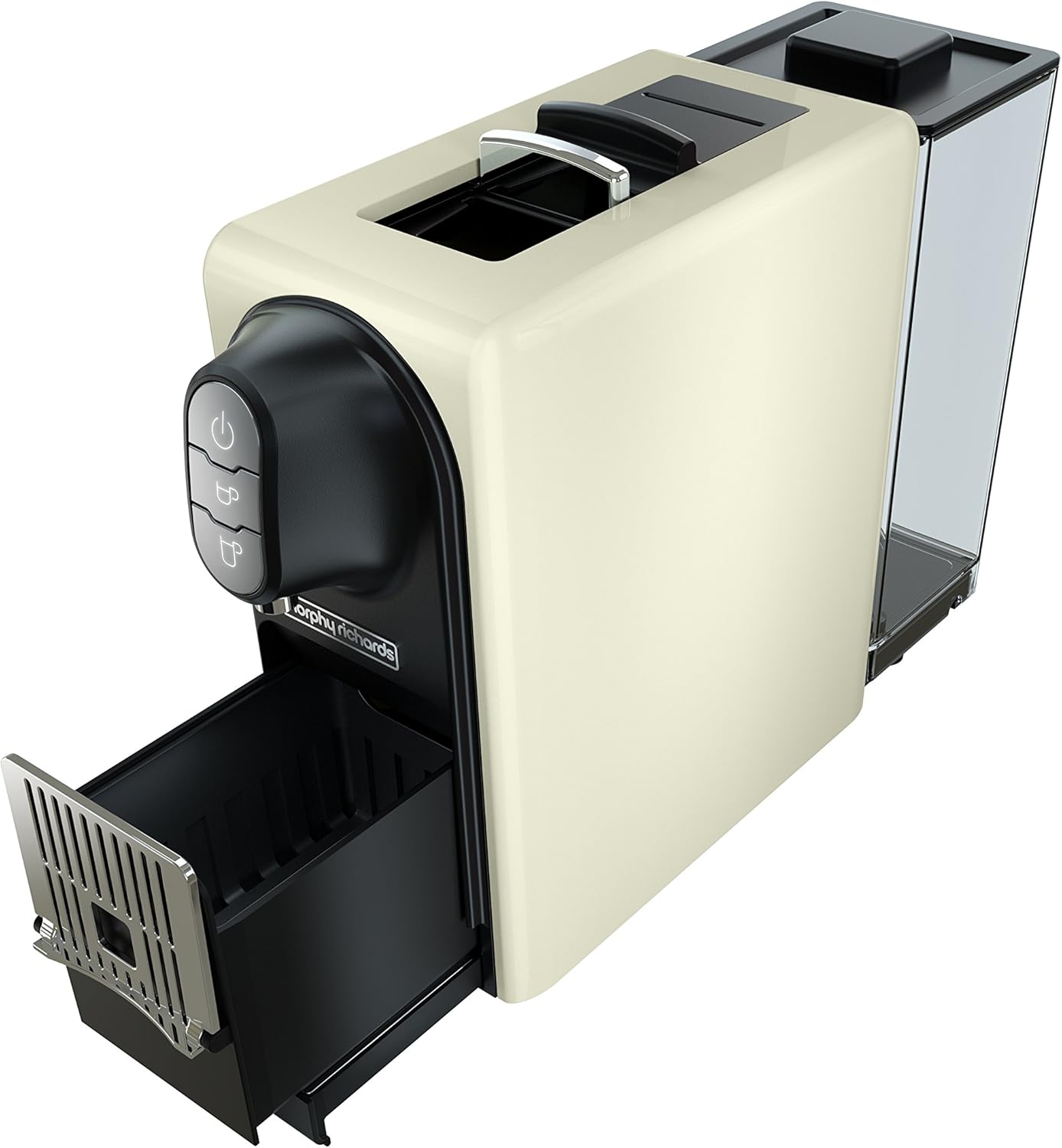 Morphy Richards 179001 Nespresso Compatible Accents Coffee Capsule Machine Ivory Cream Amazon Co Uk Home Kitchen