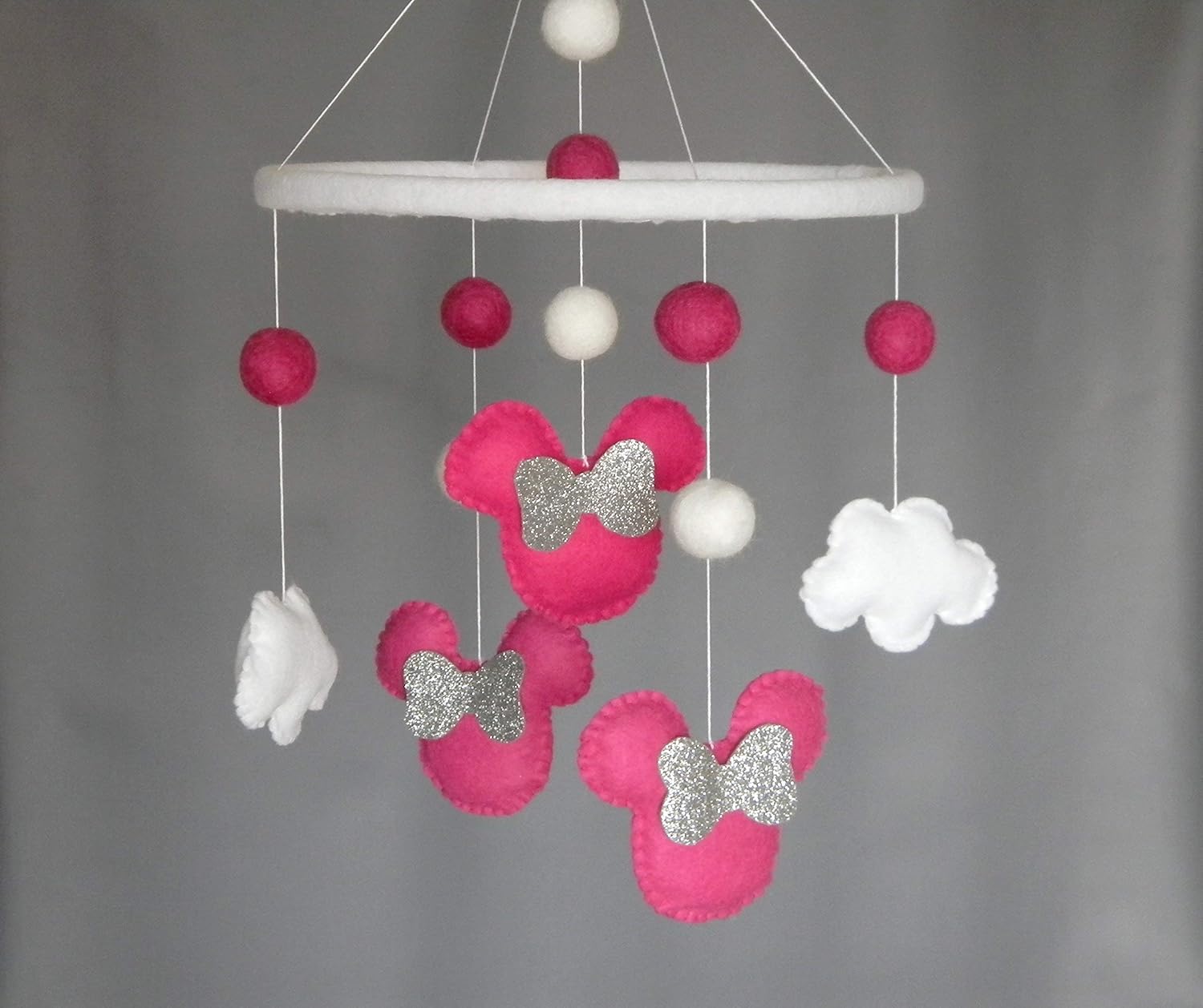 cot mobile baby girl