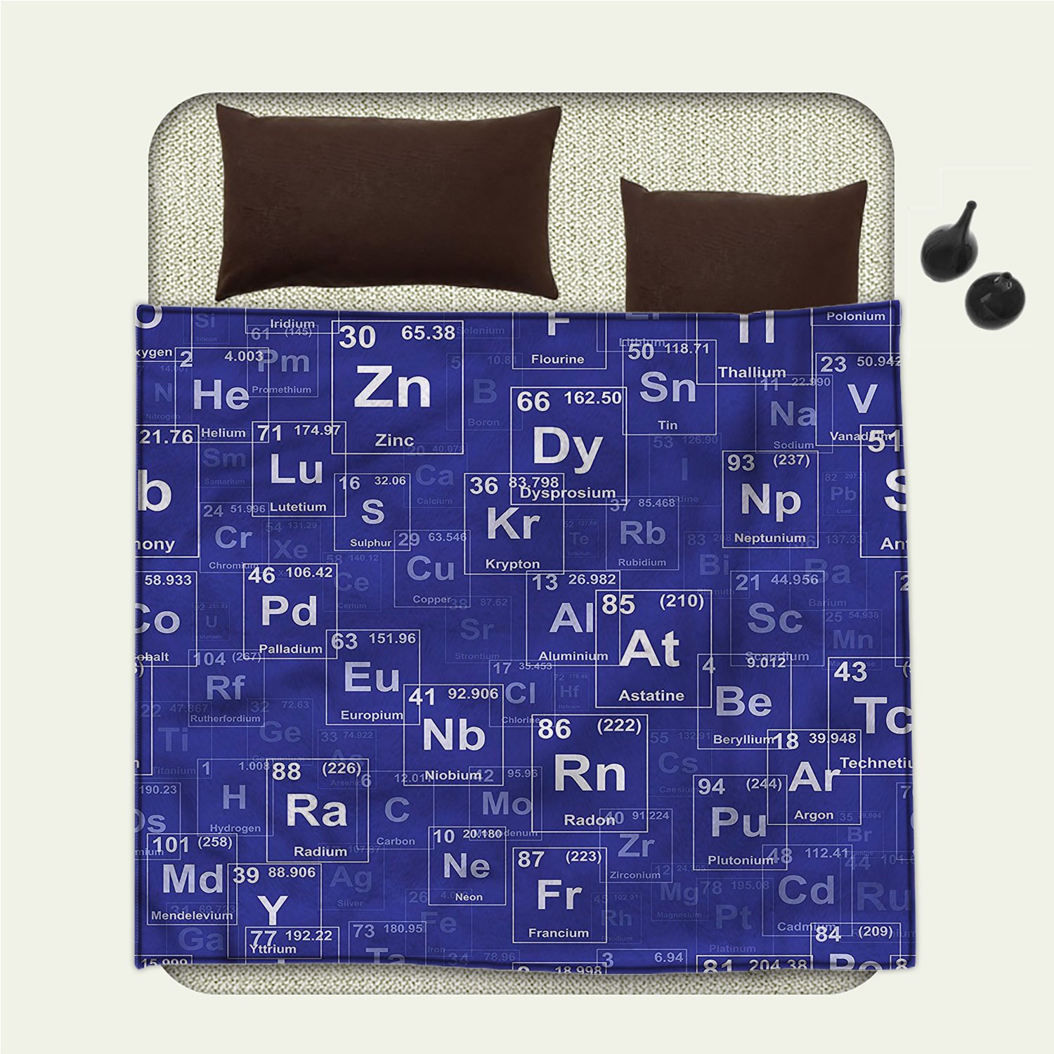 Smallbeefly Periodic Table Picnic Blanket Chemistry Elements