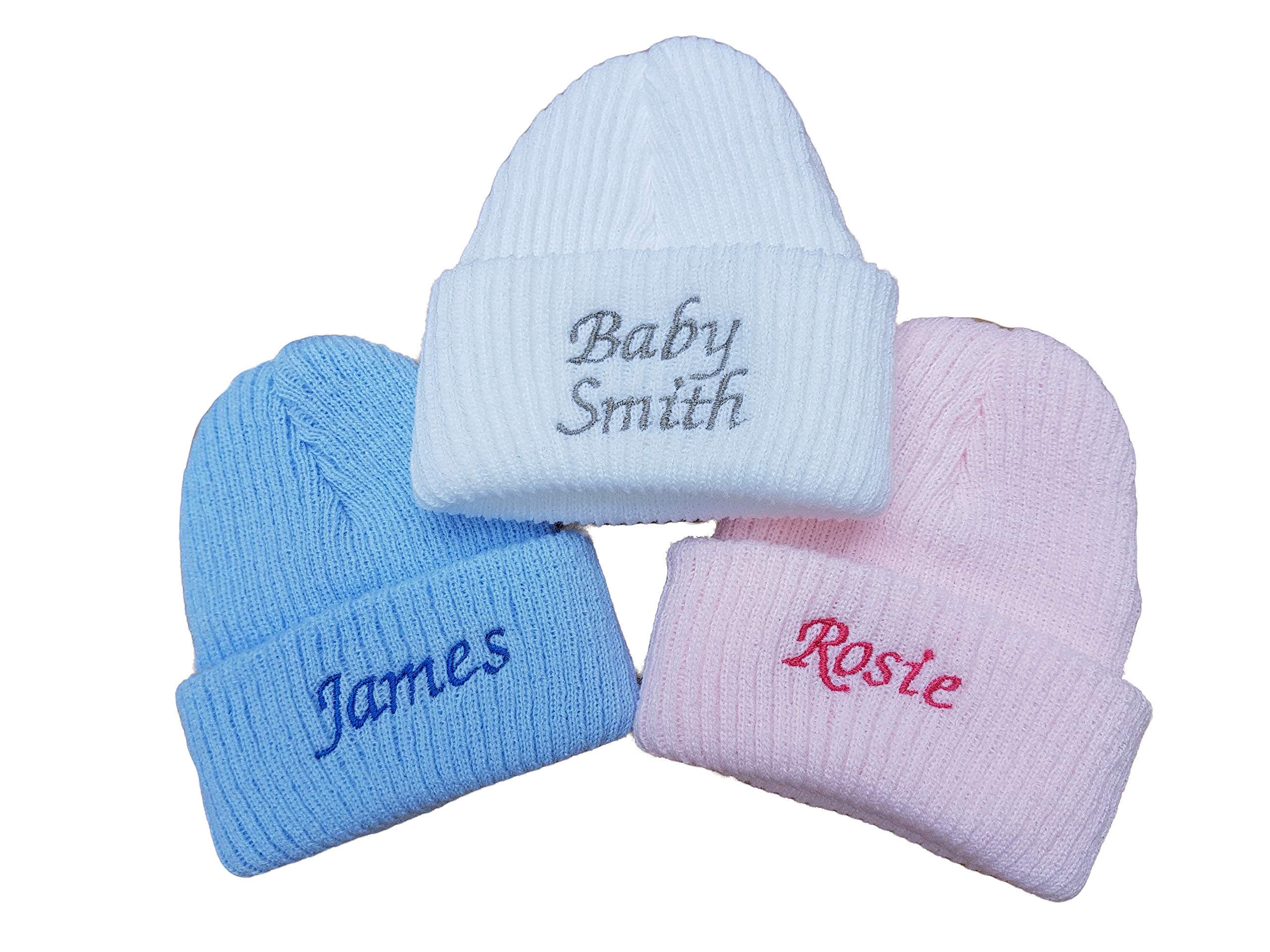Teeny Buddens Baby Boys Girls Unisex Embroidered Personalised Hat Newborn Buy Online In Andorra At Andorra Desertcart Com Productid
