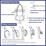 WillingHeart Rocket Ship Play Tent Kids Pop Up Indoor Outdoor Toy view 6