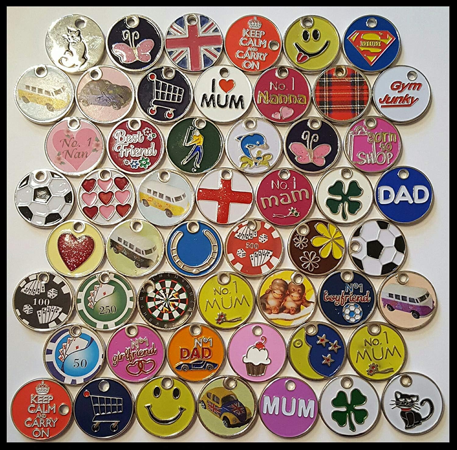 12,Locker £1 Size Tokens,Gym,Offices,Health Clubs,Old Round Style .NO Clasps.Boho Island LTD