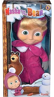masha and the bear 12 inch giggle and play masha doll