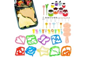 Sandwich Shapes Set for Kids | Stainless Steel Food for Kids,Fruit Cutter,Food Picks,Silicone Cups,Vegetable Fruit Food Grade