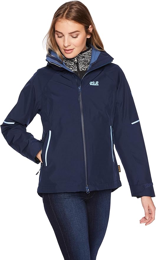 Jack wolfskin 狼爪 SIERRA 防水透气 户外女式冲锋衣 L码1.9折$42.59 海淘转运到手约￥337