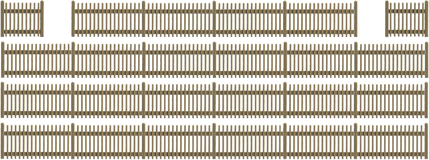 Из чего сделать забор на макете