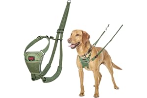 Halti No Pull Harness - Stop Your Dog Pulling on The Leash. Adjustable, Lightweight and Easy to Use. Reflective Dog Training 