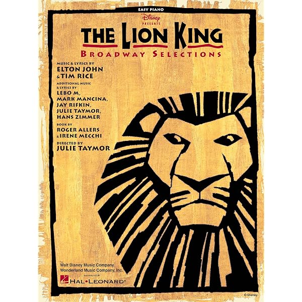 Amazon.com: The Lion King Broadway Selections by Elton John & Tim