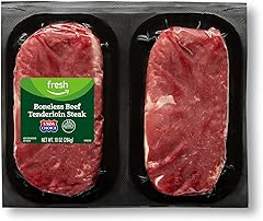 Amazon Fresh Brand, Beef Tenderloin Steak, Boneless, USDA Choice, 10 oz