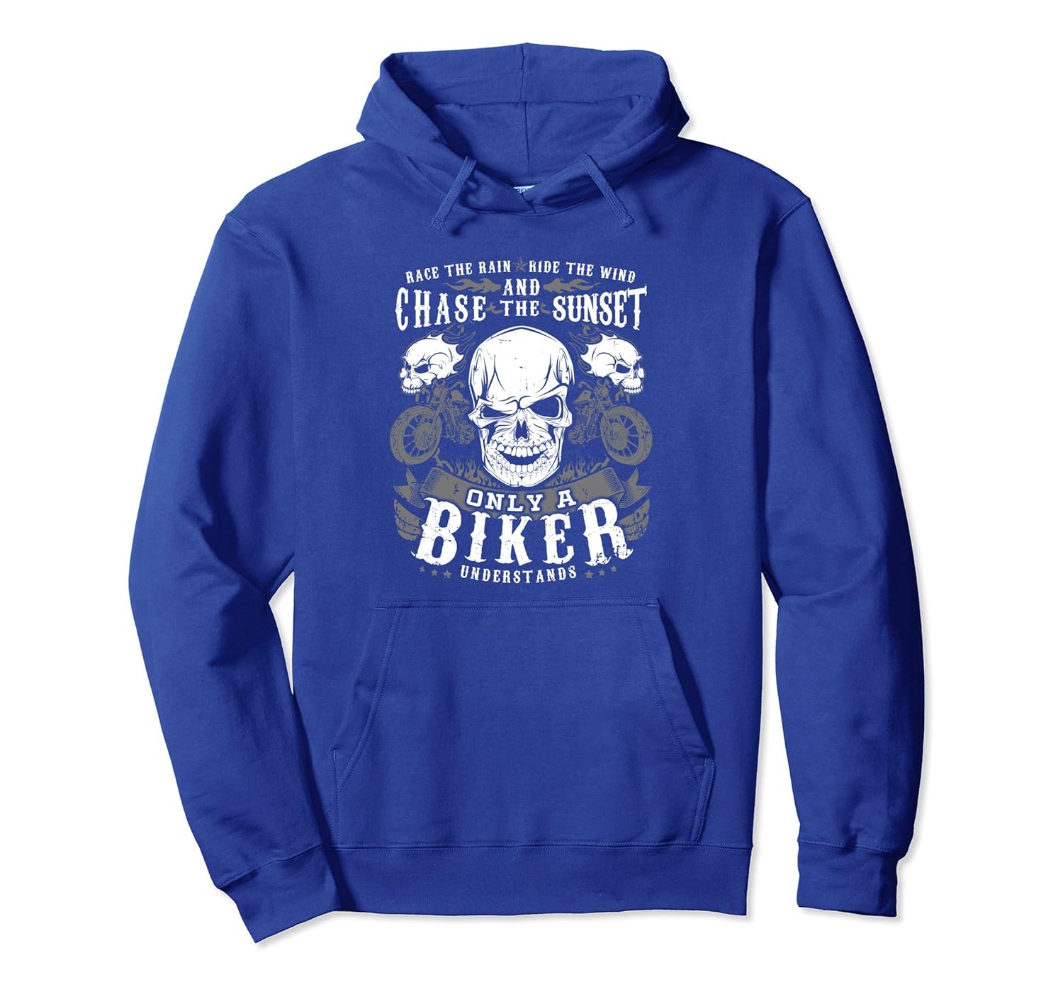 Motorcycle Hoodie Only Biker Understands Race Rain Wind Sun-anz