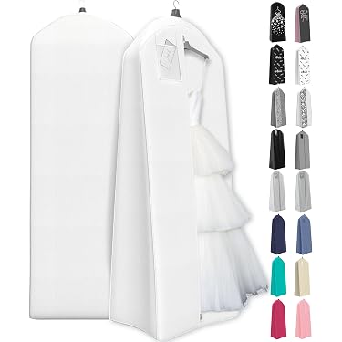 knee length dresses for ladies Clear Garment Bag Long Garment Bags for Gowns ,Vinyl Dress Bags for Cl –  Mskitchenonline main image 0