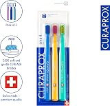 Curaprox CS Smart Toothbrush - Compact Head for Kids & Adults - 3-Pack view 2