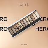 Technic Nude Eyeshadow Palette 12 Matte Shades 18g Professional Long Lasting view 2