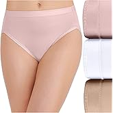 Vanity Fair Women's Comfort Where It Counts No Ride Up Panties