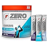 Gatorade Zero Sugar Powder, 3 Flavor Variety Pack, (32 Servings) | Electrolyte Powder Drink Mix, No Artificial Flavors, No Added Colors, Zero Sugar, Sports Drinks, Hydration
