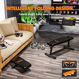 WINNOW Weight Bench Folding Workout Bench with Carrying Handle - Multiuse view 3