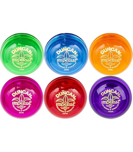 Amazon.com: Duncan Yo-Yo Imperial Gift Set Bundle - 6 Pack