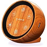 Battery Small Sound Machine White Noise Machine for Baby Kid Adult with 32 Calming Sounds 32 Volume Levels Portable Sleep Brown Noise Machine with 4 Timer Memory Function for Travel Office Privacy