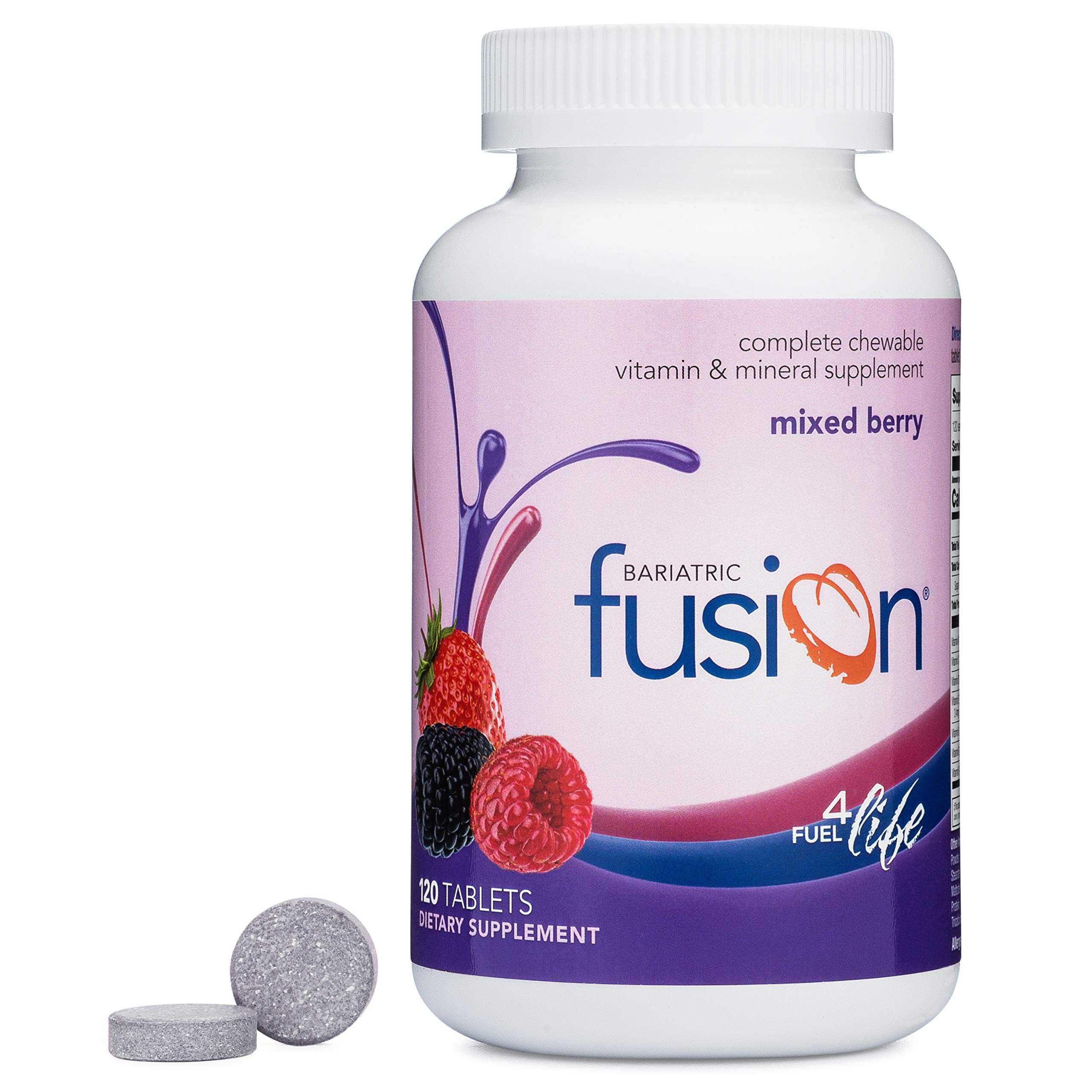 Bariatric Fusion Mixed Berry Complete Chewable Bariatric Multivitamin