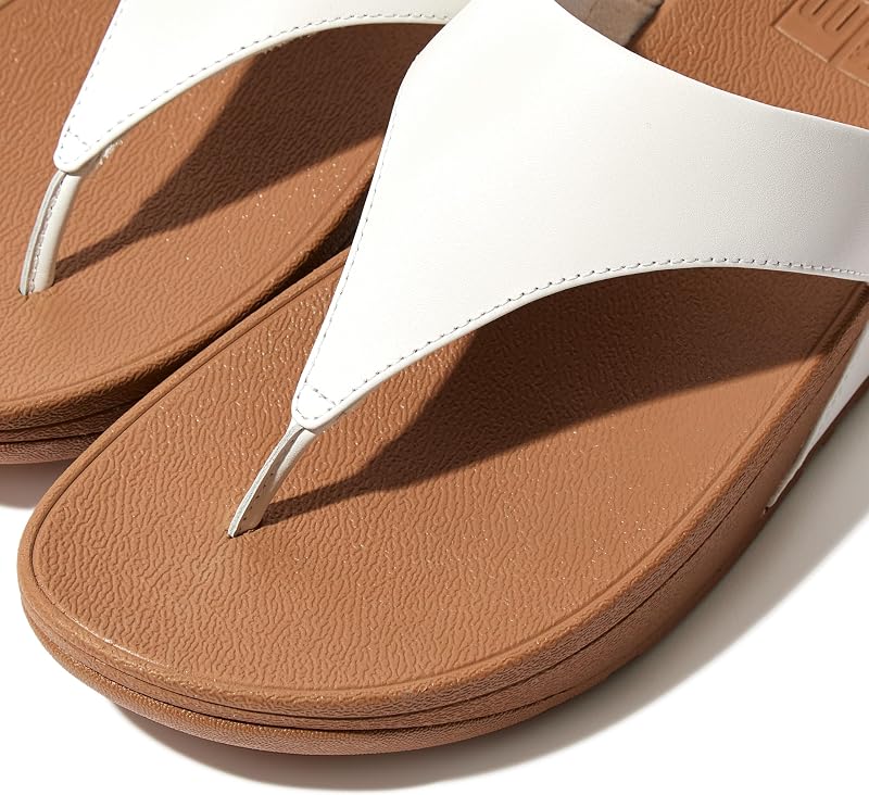 Lulu Leather Toepost, Sandales Bout ouvert Femme - Blanc (Urban White 024) - 37 EU