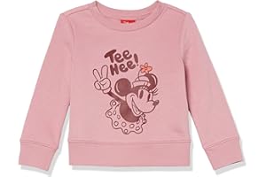 �鶹�� Essentials Girls Fleece Pullover Crew Sweatshirt