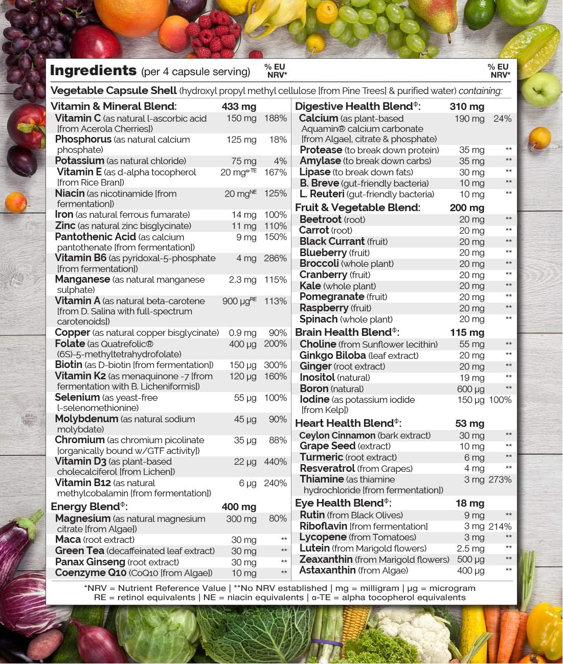 NATURELO Whole Food Multivitamin for Women, with Natural Vitamins, Minerals, Botanical Blends - Image 5