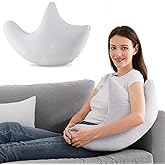 HARBOREST Shoulder Surgery Pillow - Shoulder Pillow for Shoulder Pain, Rotator Cuff Pillow for Sitting (Light Grey)