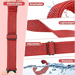 VNDAPT Elastic Watch Bands 16mm 18mm Quick Release