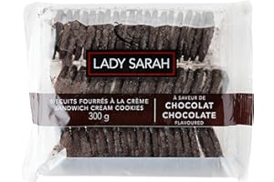 Lady Sarah Sandwich Cookies - Chocolate Cream Cookies Snacks 300G