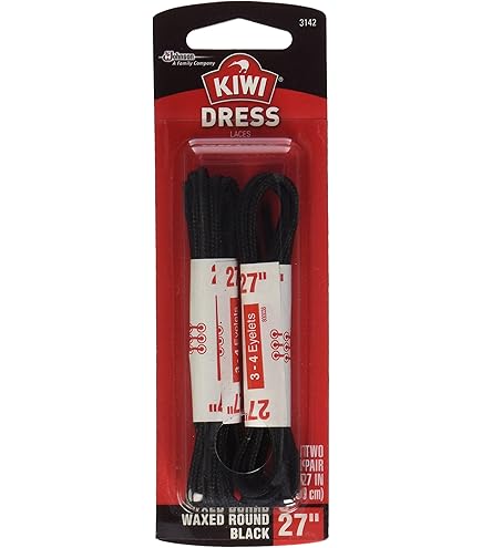 Amazon.com: Kiwi 70426 27" Brown Classic Shoe Laces : Clothing, Shoes &  Jewelry