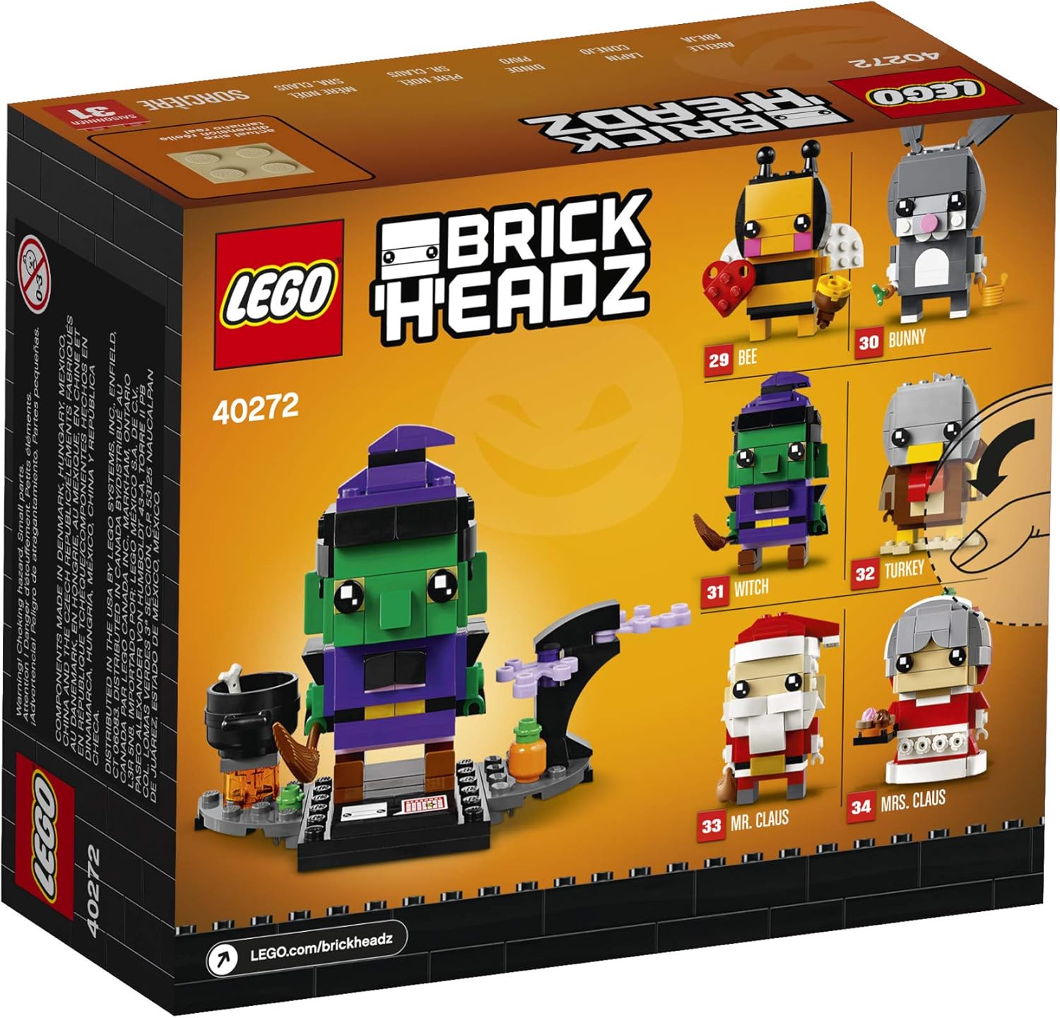 lego brickheadz halloween 2020