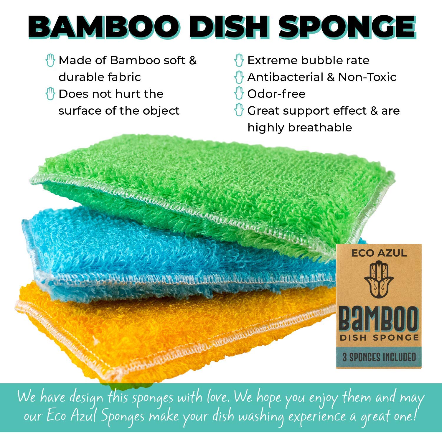 Best Kitchen Sponge No Odor