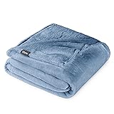 Bare Home Fleece Blanket - Full/Queen - Ultra-Soft