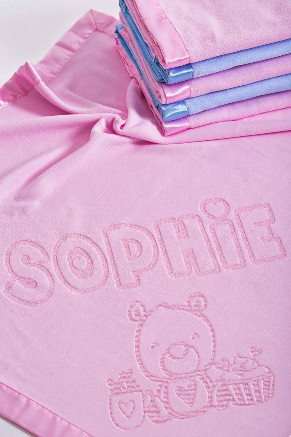 personalised name blankets