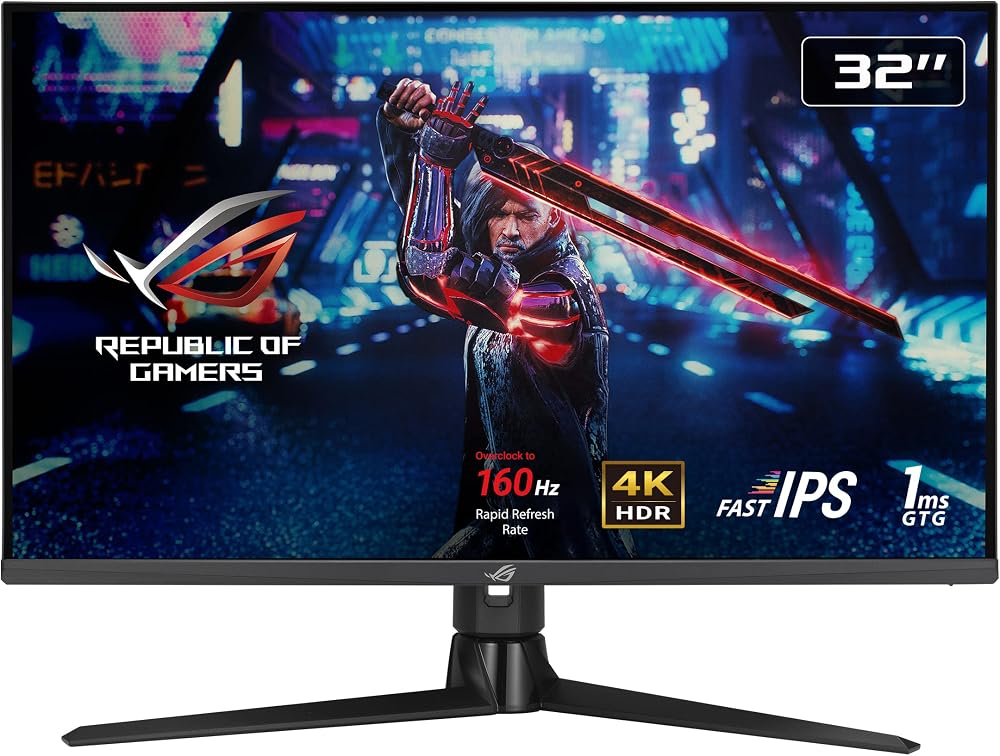 ASUS ROG Strix XG32UQ 32 inch 4K 160 Hz G-SYNC FreeSync Pro HDR600